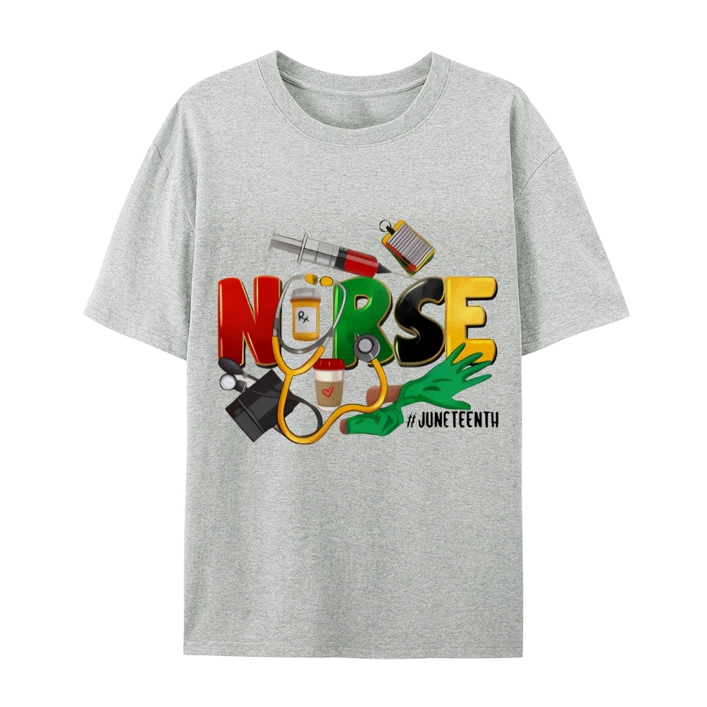 Juneteenth Nurse Shirt