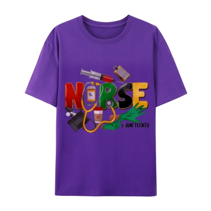 Juneteenth Nurse Shirt
