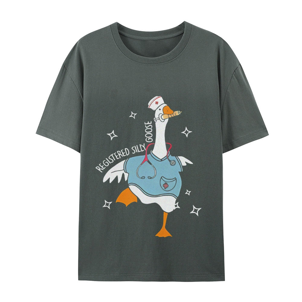 Silly Goose Trendy Shirt Nurse Gift