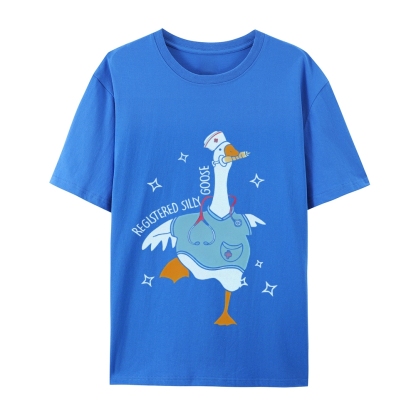 Silly Goose Trendy Shirt Nurse Gift