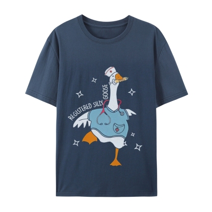 Silly Goose Trendy Shirt Nurse Gift