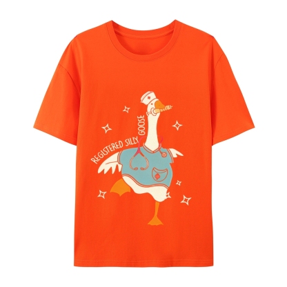 Silly Goose Trendy Shirt Nurse Gift