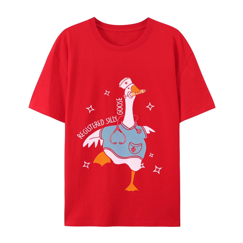 Silly Goose Trendy Shirt Nurse Gift