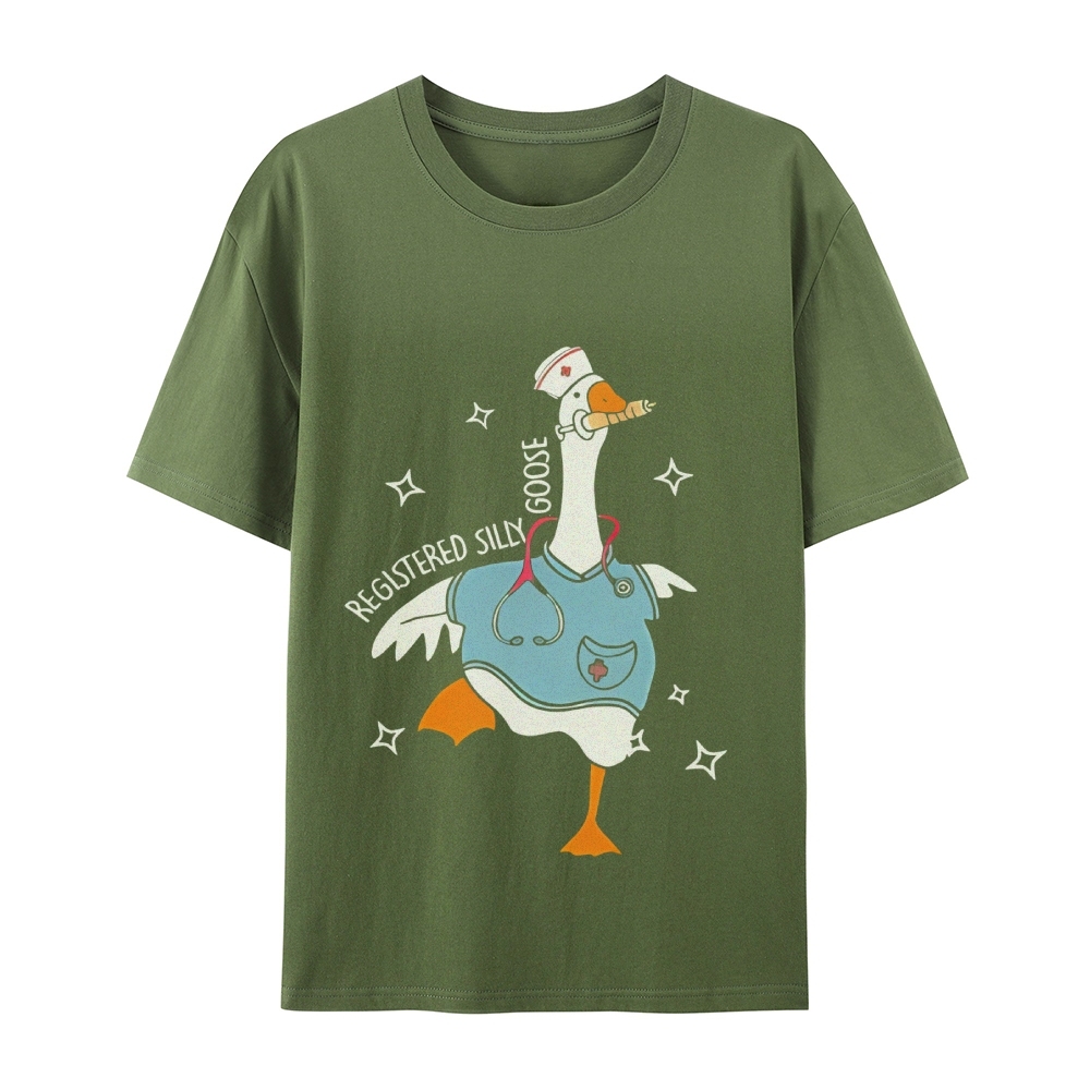 Silly Goose Trendy Shirt Nurse Gift