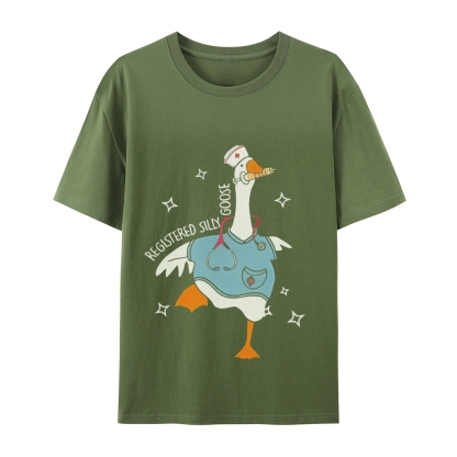 Silly Goose Trendy Shirt Nurse Gift