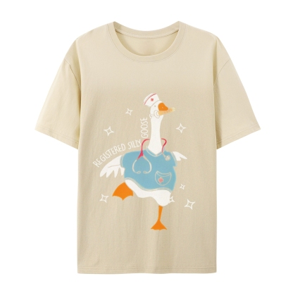 Silly Goose Trendy Shirt Nurse Gift