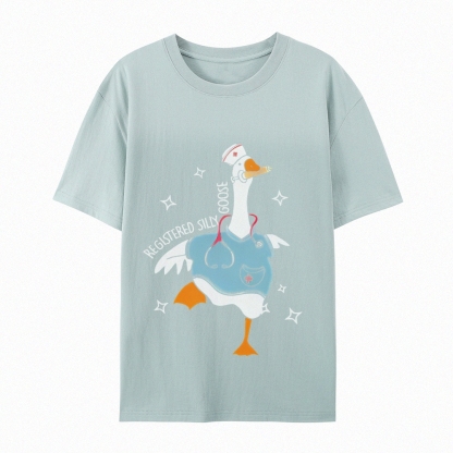 Silly Goose Trendy Shirt Nurse Gift