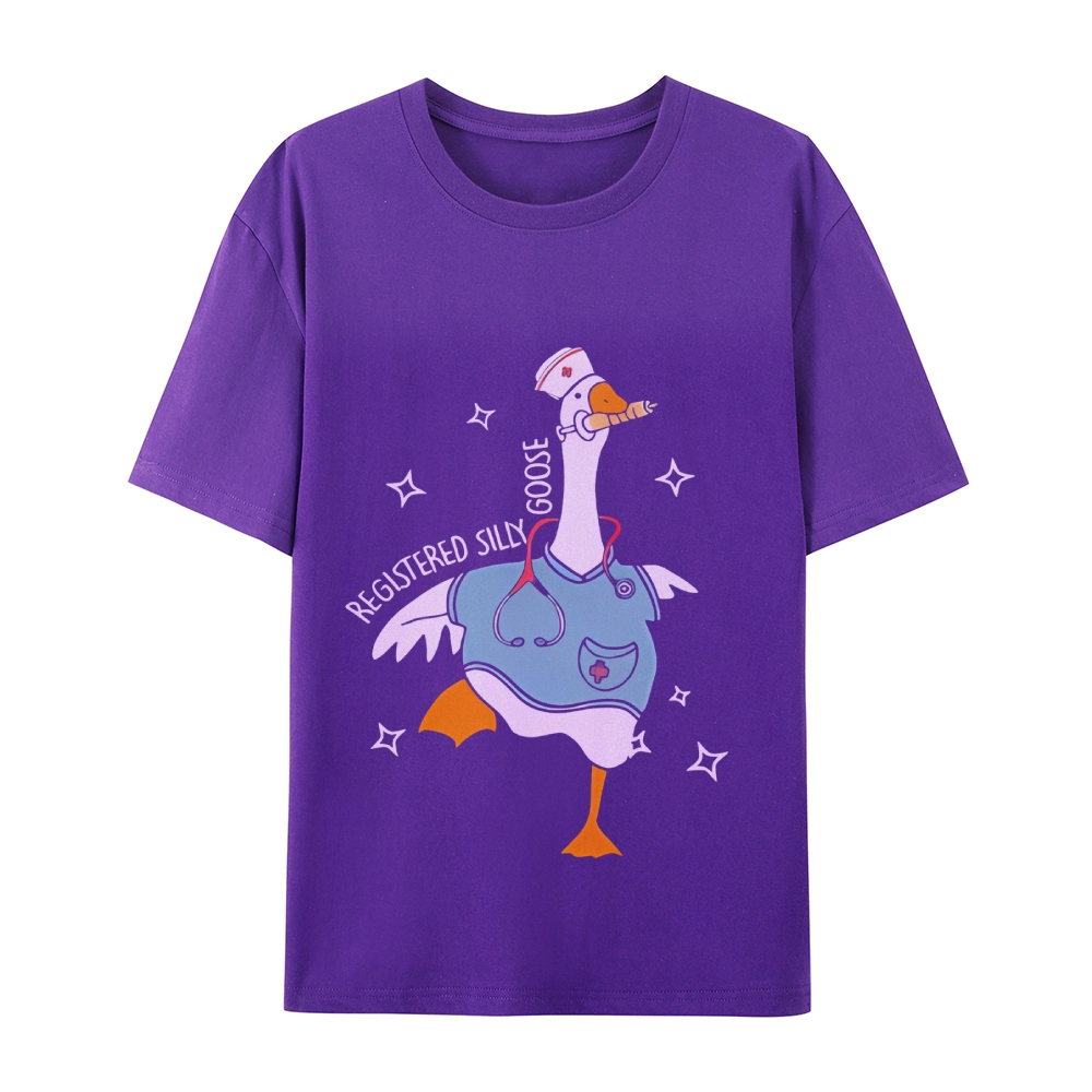 Silly Goose Trendy Shirt Nurse Gift