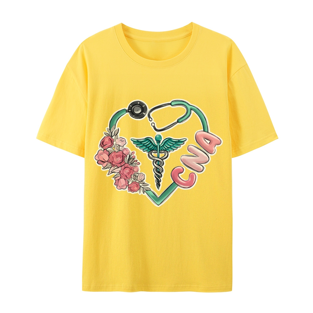 Certified Nursing Assistant Nurse Cotton T-Shirt