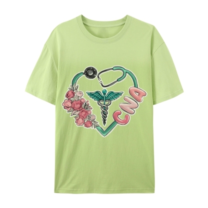 Certified Nursing Assistant Nurse Cotton T-Shirt
