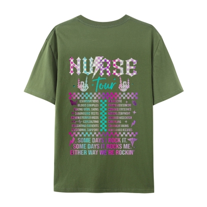 Retro Nurse Tour T-Shirt