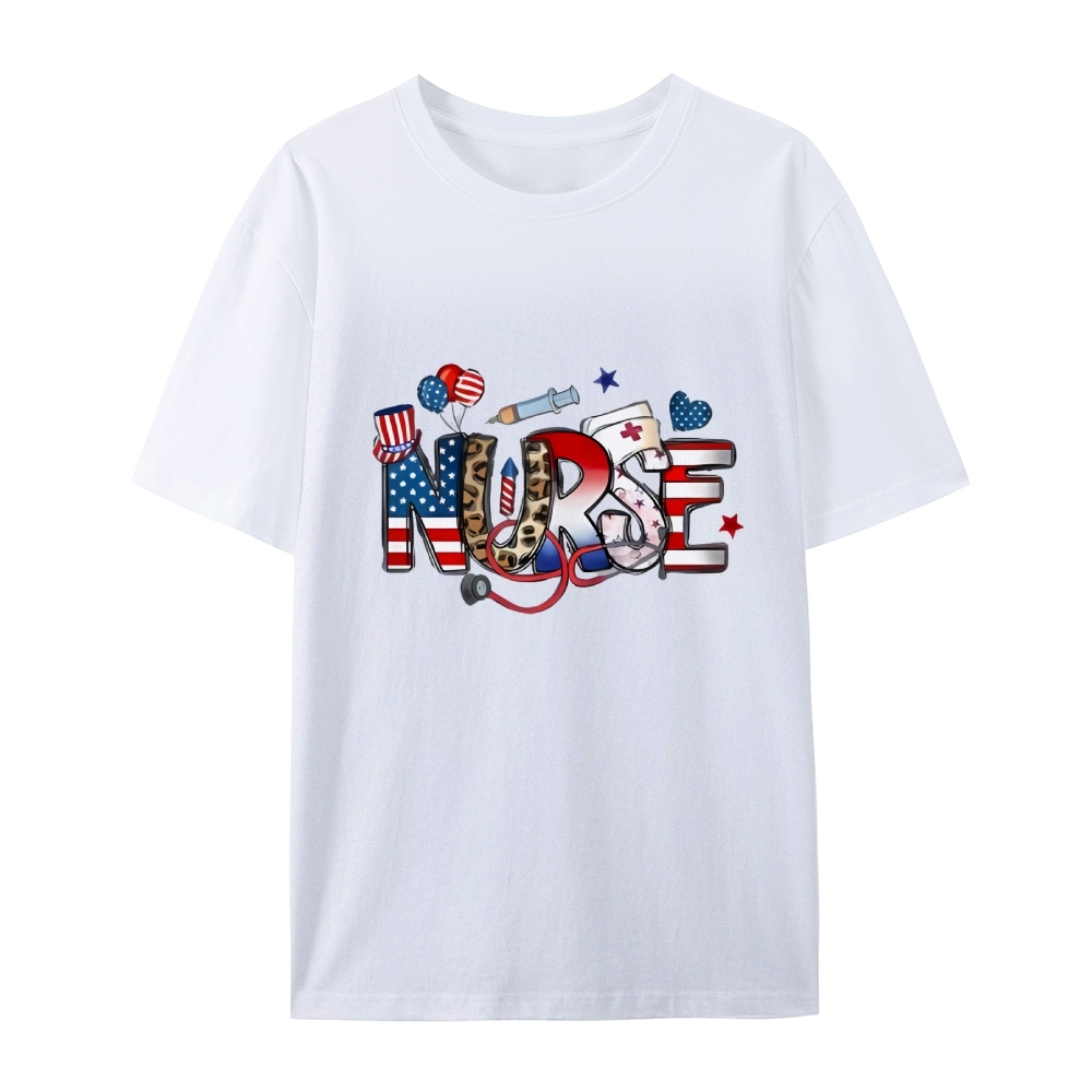 4th of July Nurse T-Shirt