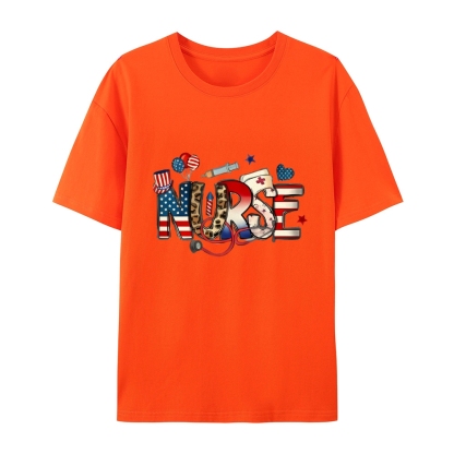 4th of July Nurse T-Shirt