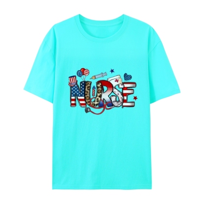 4th of July Nurse T-Shirt