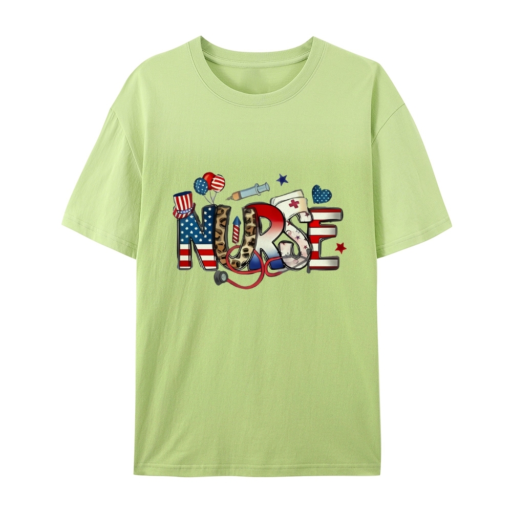 4th of July Nurse T-Shirt