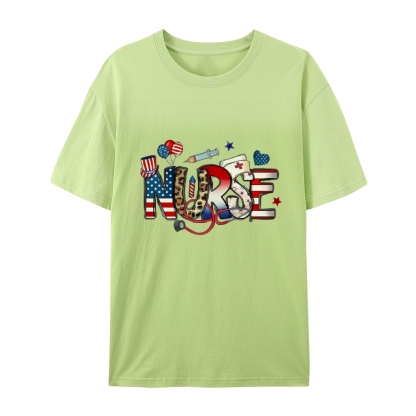 4th of July Nurse T-Shirt