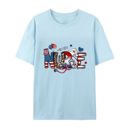 4th of July Nurse T-Shirt