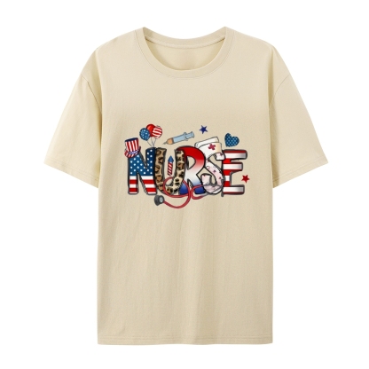 4th of July Nurse T-Shirt