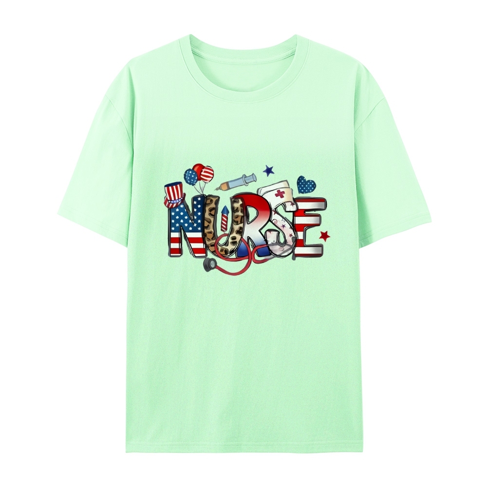 4th of July Nurse T-Shirt