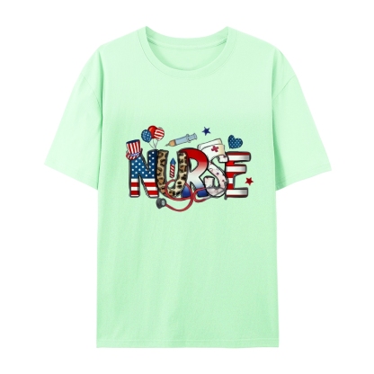 4th of July Nurse T-Shirt