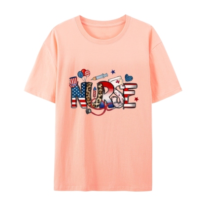 4th of July Nurse T-Shirt