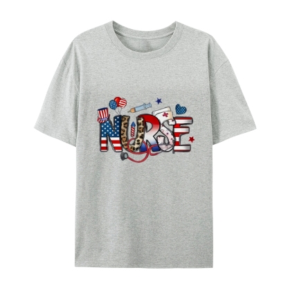 4th of July Nurse T-Shirt