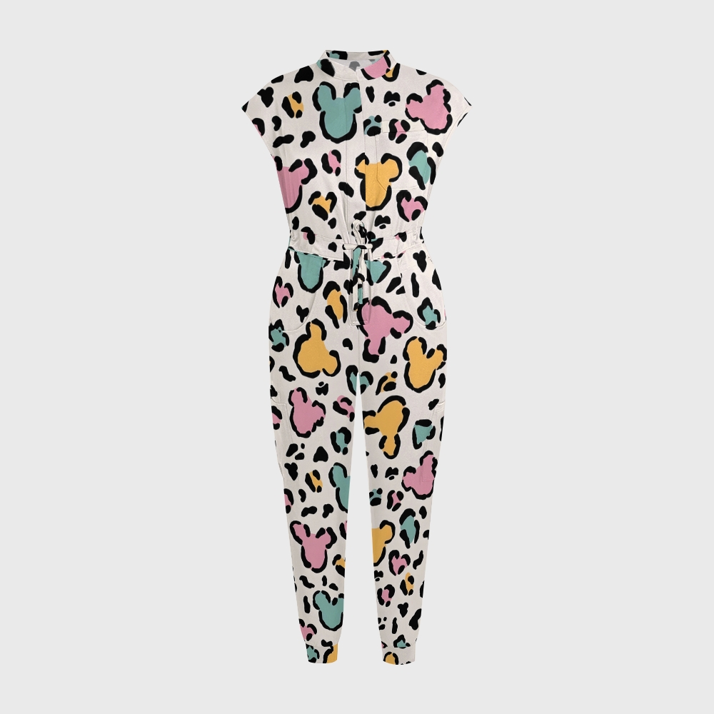 Women's Baby Bear Printed Jumpsuit JL13