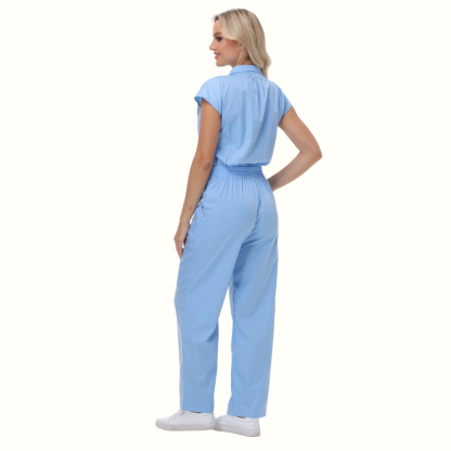 Women's Wide Leg Scrub Jumpsuit™