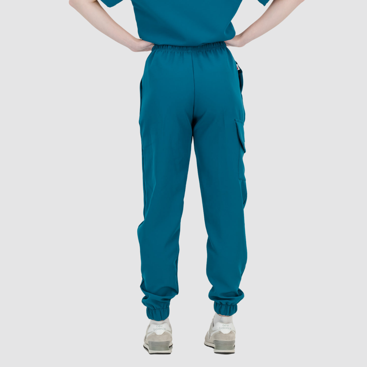 Casual and Comfortable Cuffed Scrub Pants For Nurse  