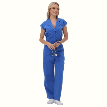 Women's Wide Leg Scrub Jumpsuit™