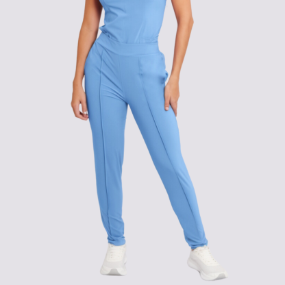 Women's High-waisted Plain Front Scrub Pant™