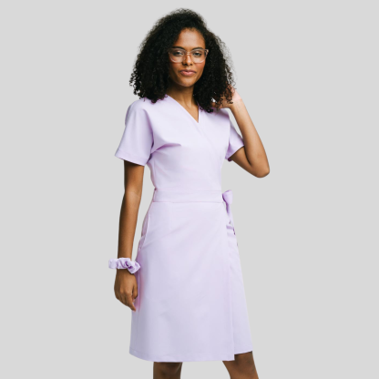 Medical Comfort Knee-length Scrub Dress