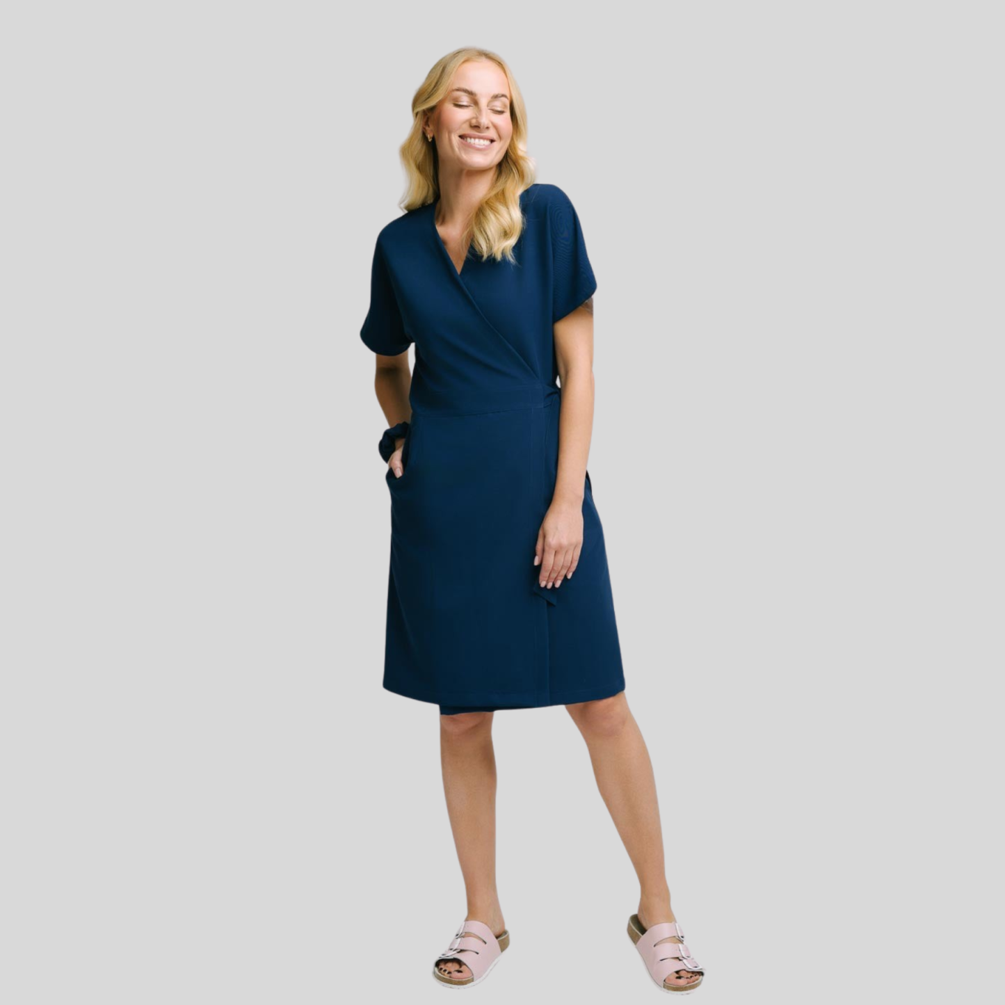 Medical Comfort Knee-length Scrub Dress