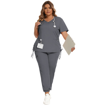 Alex Heart-neck Scrub Top (Clearance)