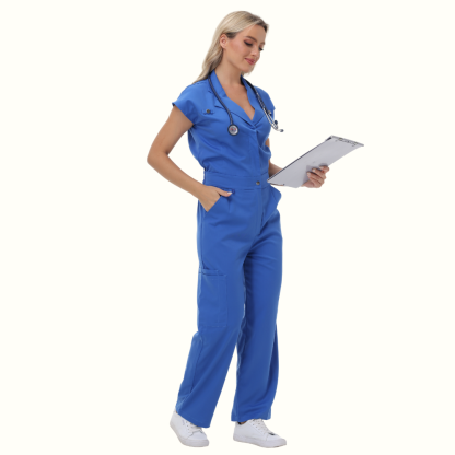 Women's Wide Leg Scrub Jumpsuit™