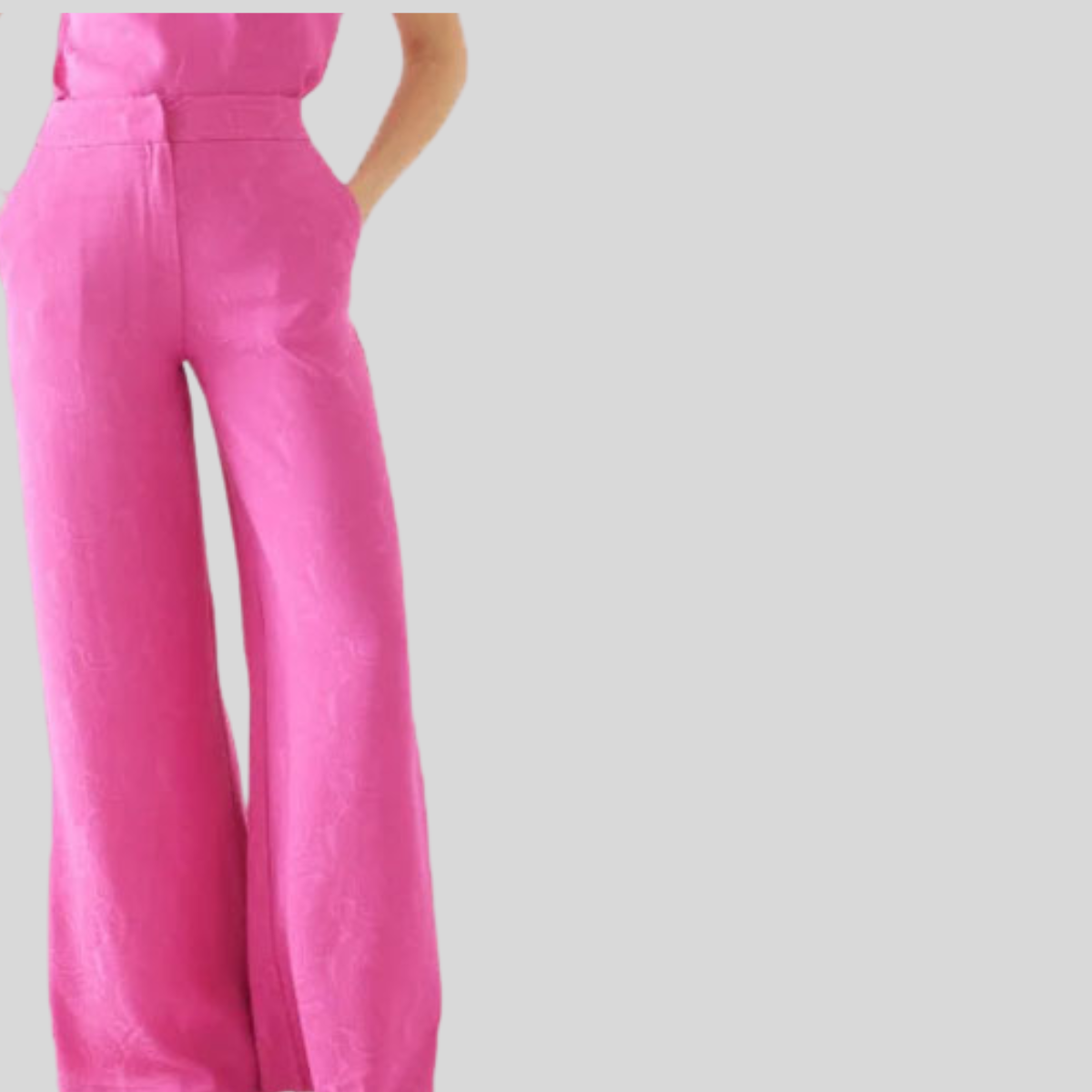 Fashionable and Simple Female Nurse Scrub Pants with Pockets