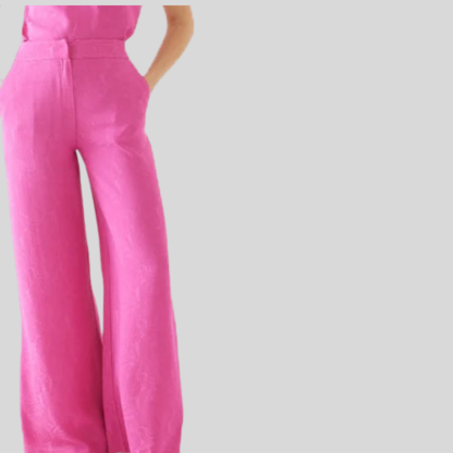 Fashionable and Simple Female Nurse Scrub Pants with Pockets
