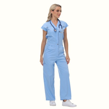 Women's Wide Leg Scrub Jumpsuit™
