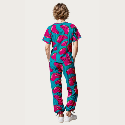 Women’s Pink Rex Cuffed Scrub Pants