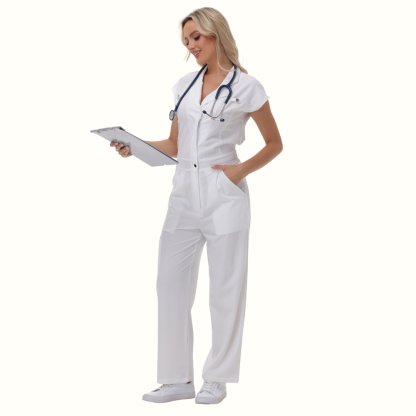 Women's Wide Leg Scrub Jumpsuit™