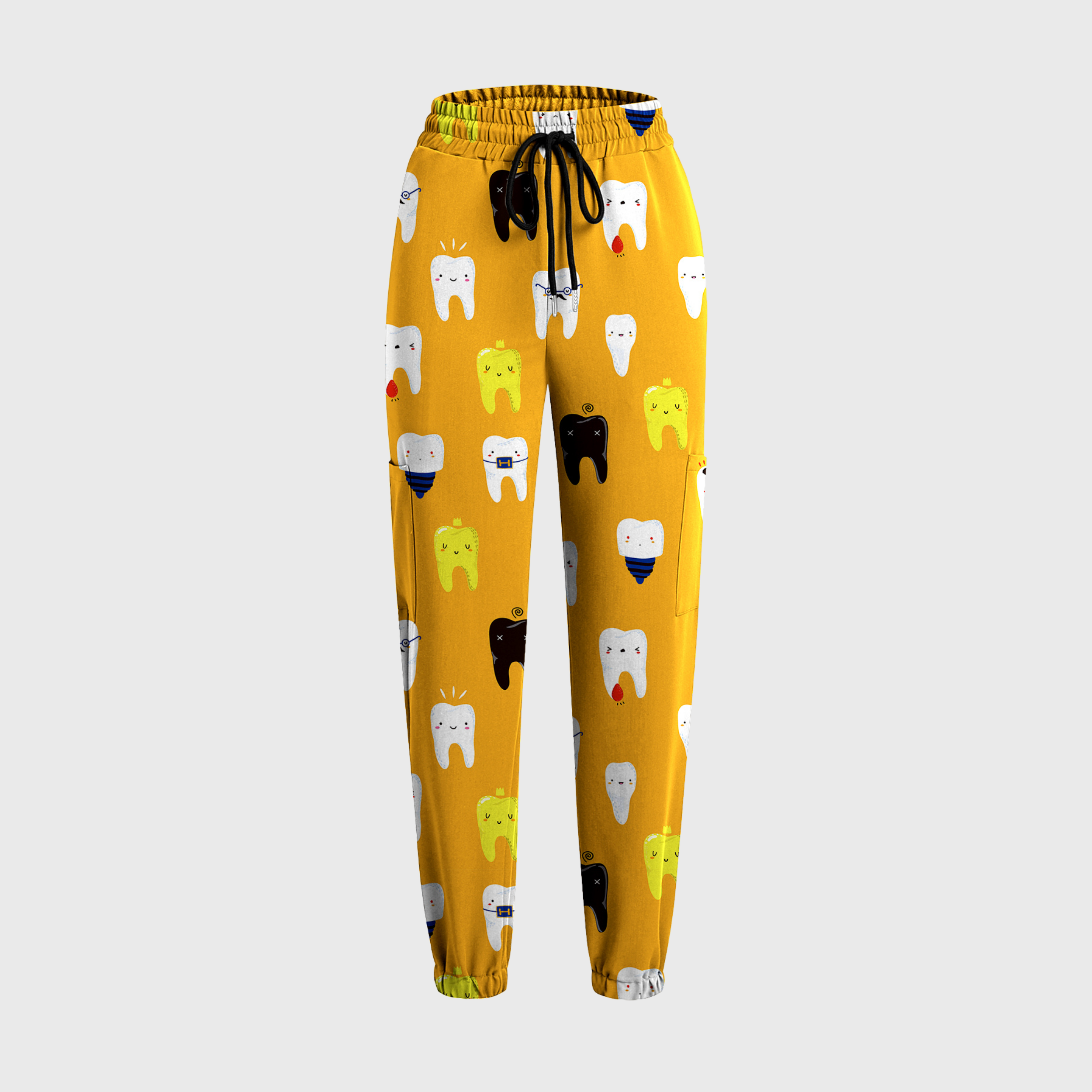 Women's Cute Teeth Collection Scrub Pants™