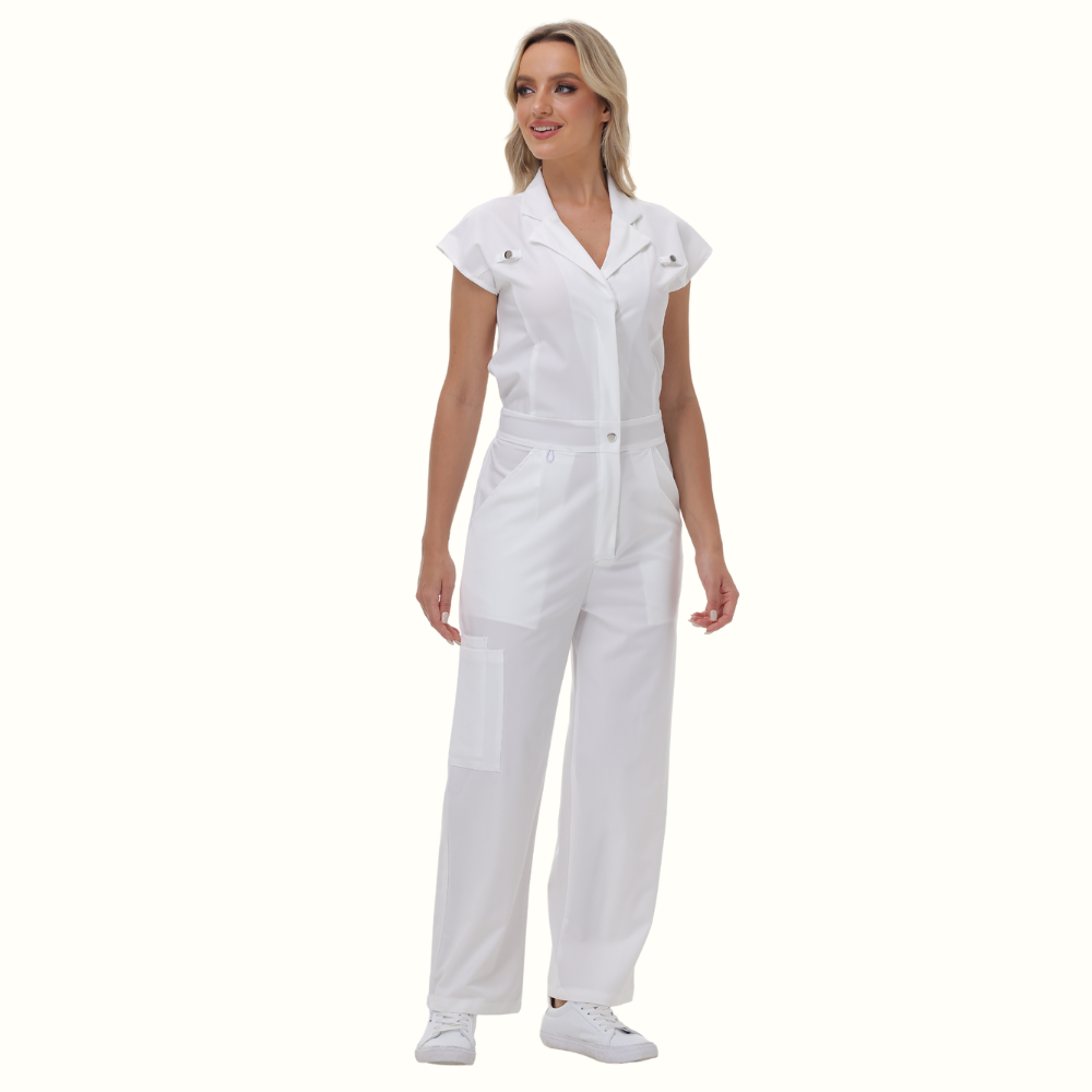 Women's Wide Leg Scrub Jumpsuit™