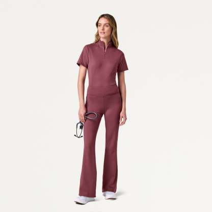 Women’s Two Pants Yoga Flare Scrub Pants