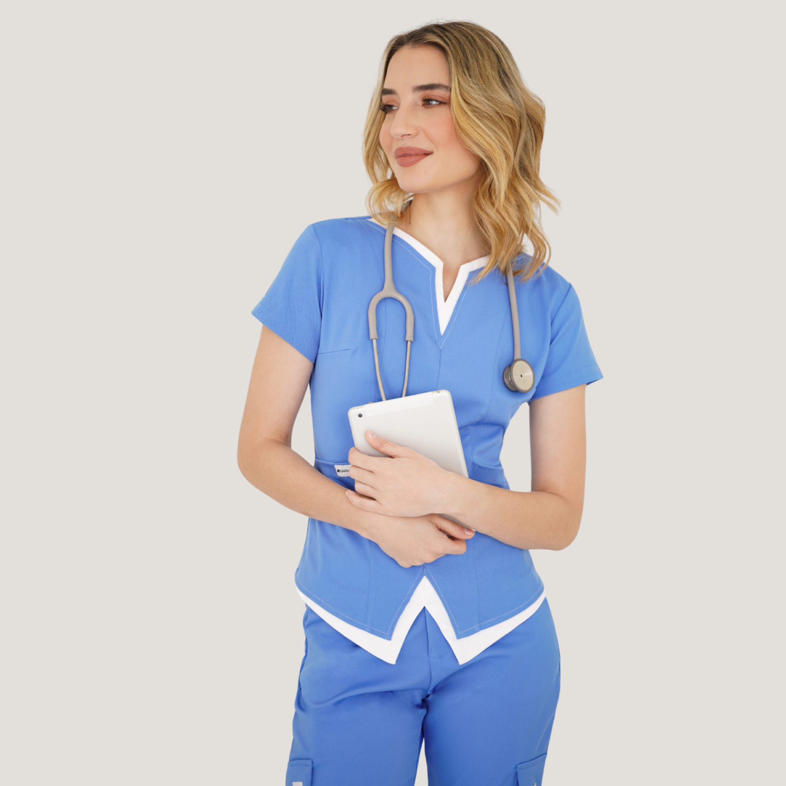 Women's W Neck Scrub Top™