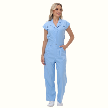 Women's Wide Leg Scrub Jumpsuit™