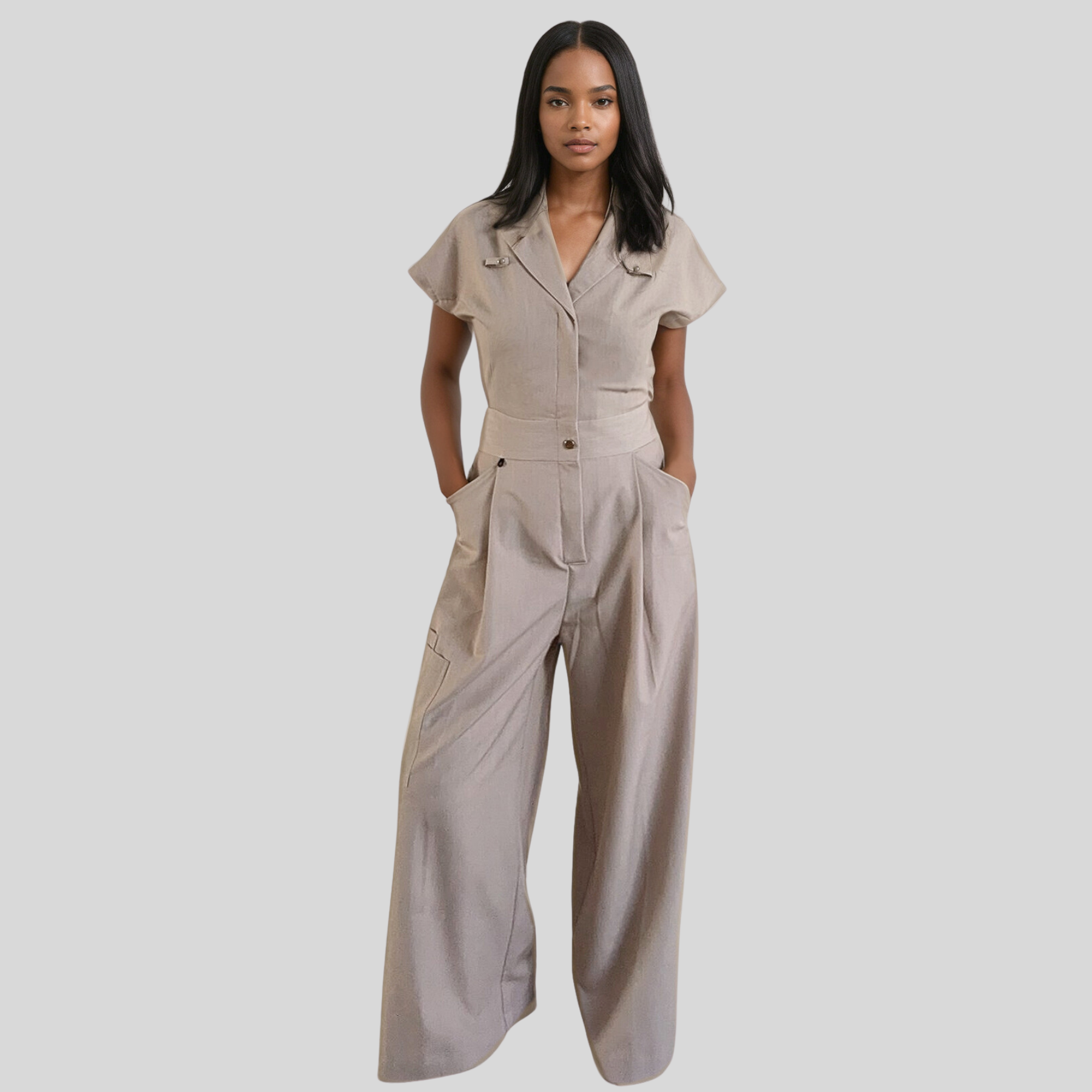Women's Wide Leg Scrub Jumpsuit™