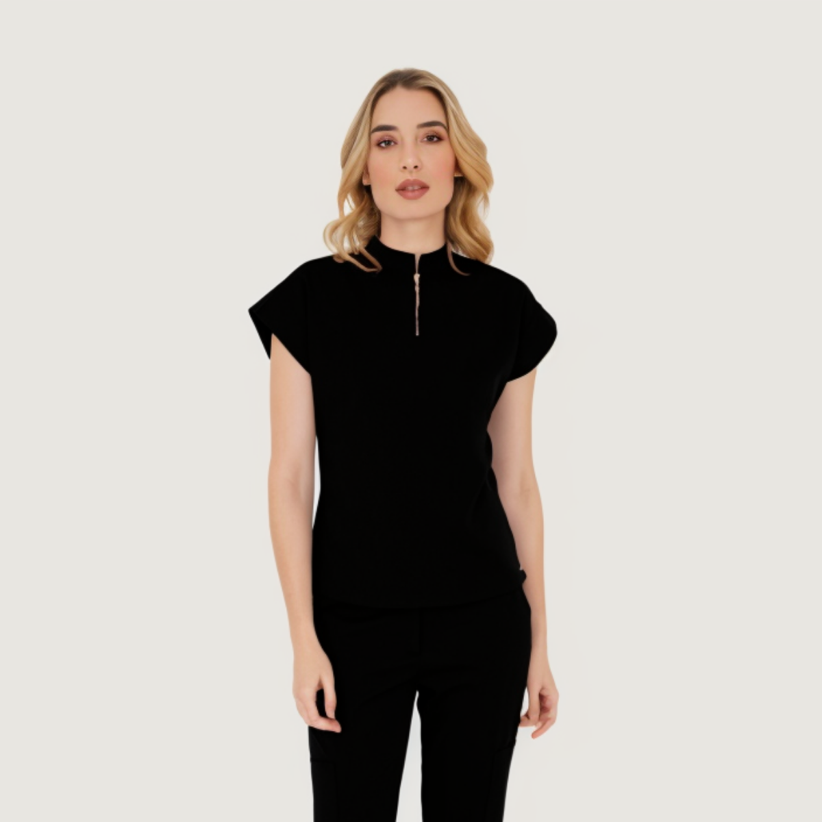 Women's Zipper Scrub Top™