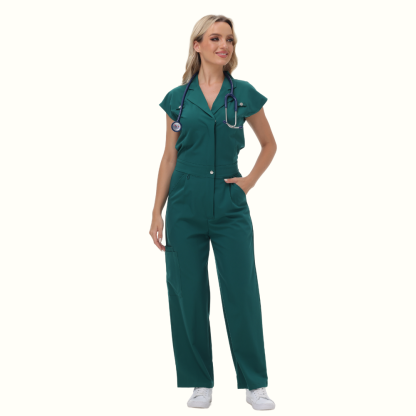 Women's Wide Leg Scrub Jumpsuit™