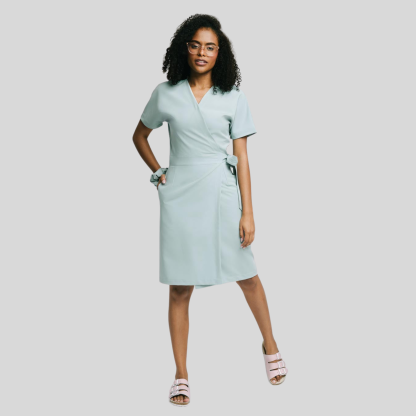 Medical Comfort Knee-length Scrub Dress