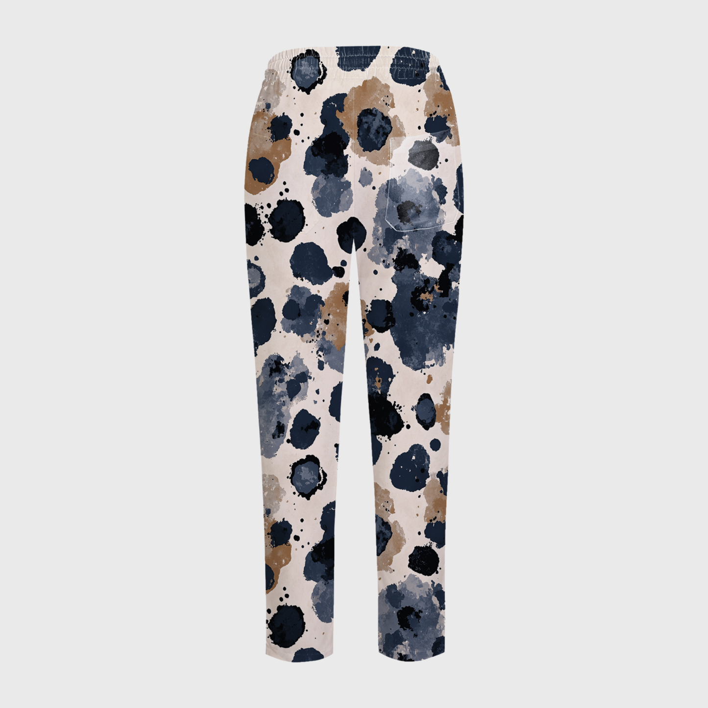 Women's Dark Leopard Printed Scrub Set PT07